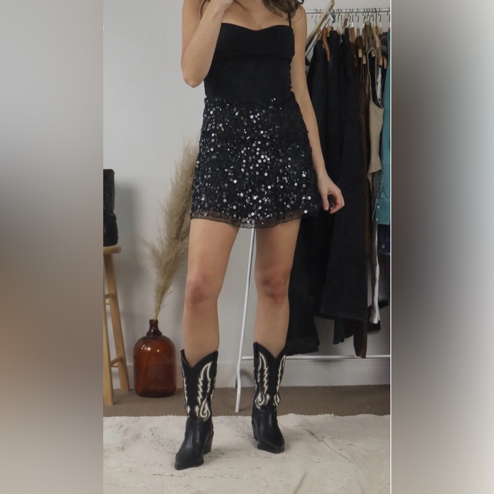Vintage x Sequence Skirt